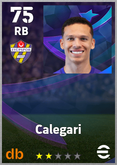 Calegari eFootball player card