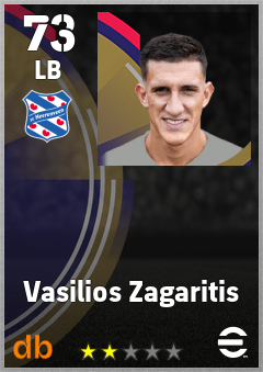 Vasilios Zagaritis — LB, OVR 73, MAX 73