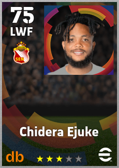 Chidera Ejuke eFootball player card