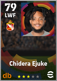 Chidera Ejuke eFootball player card