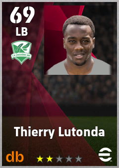Thierry Lutonda eFootball player card