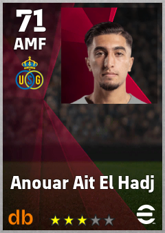 Anouar Ait El Hadj eFootball player card