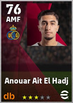 Anouar Ait El Hadj — AMF, OVR 76, MAX 76
