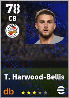 T. Harwood-Bellis — CB, OVR 78, MAX 78