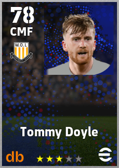 Tommy Doyle eFootball player card