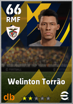 Welinton Torrão — RMF, OVR 66, MAX 66