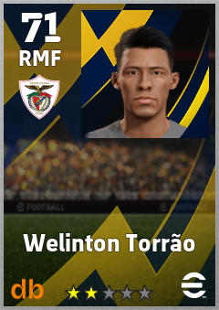 Welinton Torrão — RMF, OVR 71, MAX 71