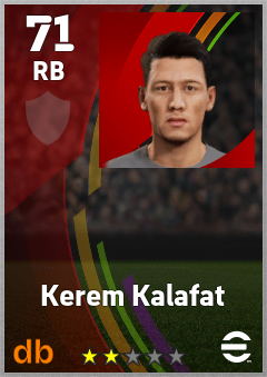 Kerem Kalafat eFootball player card