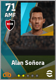 Alan Soñora — AMF, OVR 71, MAX 71