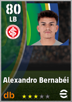 Alexandro Bernabéi — LB, OVR 80, MAX 80