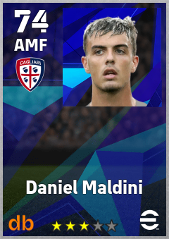 Daniel Maldini eFootball player card
