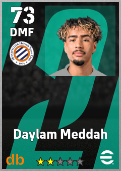 Daylam Meddah — DMF, OVR 73, MAX 73