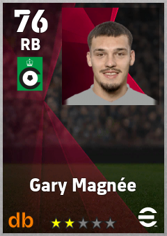 Gary Magnée eFootball player card