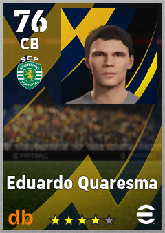 Eduardo Quaresma eFootball player card