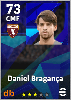 Daniel Bragança — CMF, OVR 73, MAX 73