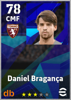 Daniel Bragança eFootball player card