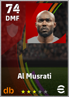 Al Musrati eFootball player card