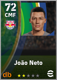 João Neto — CMF, OVR 72, MAX 72
