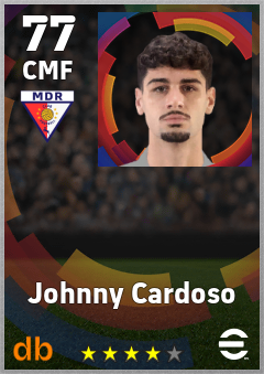 Johnny Cardoso eFootball player card