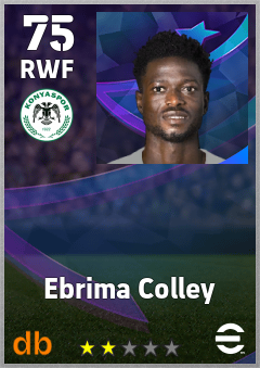 Ebrima Colley eFootball player card