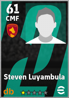 Steven Luyambula eFootball player card