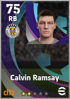 Calvin Ramsay — RB, OVR 75, MAX 75