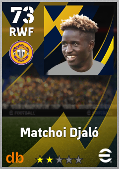 Matchoi Djaló — RWF, OVR 73, MAX 73