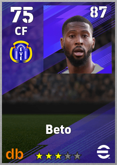 Beto eFootball player card