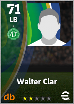 Walter Clar — LB, OVR 71, MAX 71