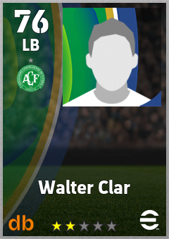 Walter Clar — LB, OVR 76, MAX 76