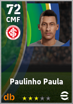 Paulinho Paula eFootball player card