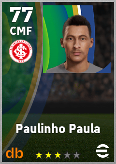 Paulinho Paula — CMF, OVR 77, MAX 77
