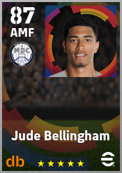 Jude Bellingham — AMF, OVR 87, MAX 94