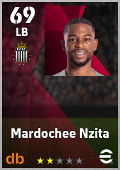 Mardochee Nzita — LB, OVR 69, MAX 69