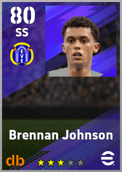 Brennan Johnson — SS, OVR 80, MAX 89