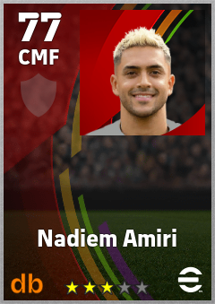 Nadiem Amiri eFootball player card