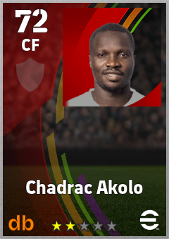Chadrac Akolo eFootball player card