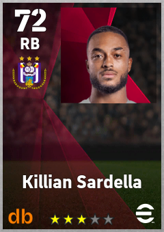 Killian Sardella eFootball player card