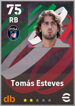Tomás Esteves eFootball player card