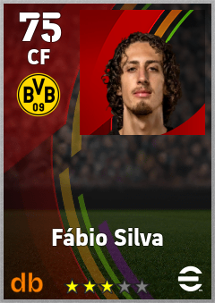 Fábio Silva eFootball player card