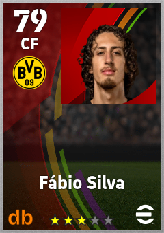 Fábio Silva eFootball player card