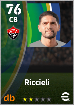 Riccieli — CB, OVR 76, MAX 76
