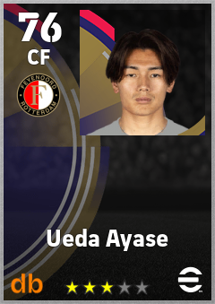 Ueda Ayase eFootball player card