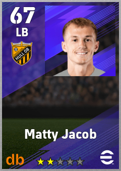 Matty Jacob — LB, OVR 67, MAX 67