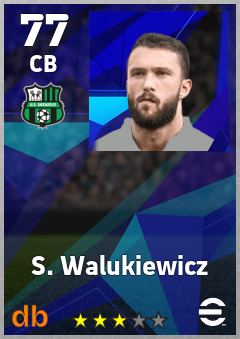 S. Walukiewicz eFootball player card