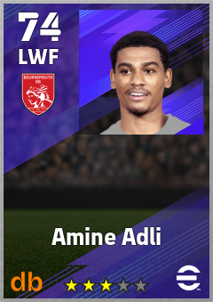 Amine Adli eFootball player card