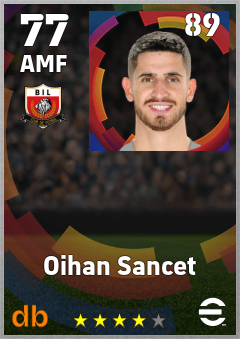 Oihan Sancet eFootball player card