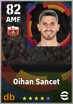 Oihan Sancet — AMF, OVR 82, MAX 89