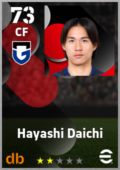 Hayashi Daichi eFootball player card