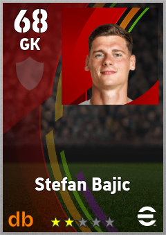 Stefan Bajic eFootball player card